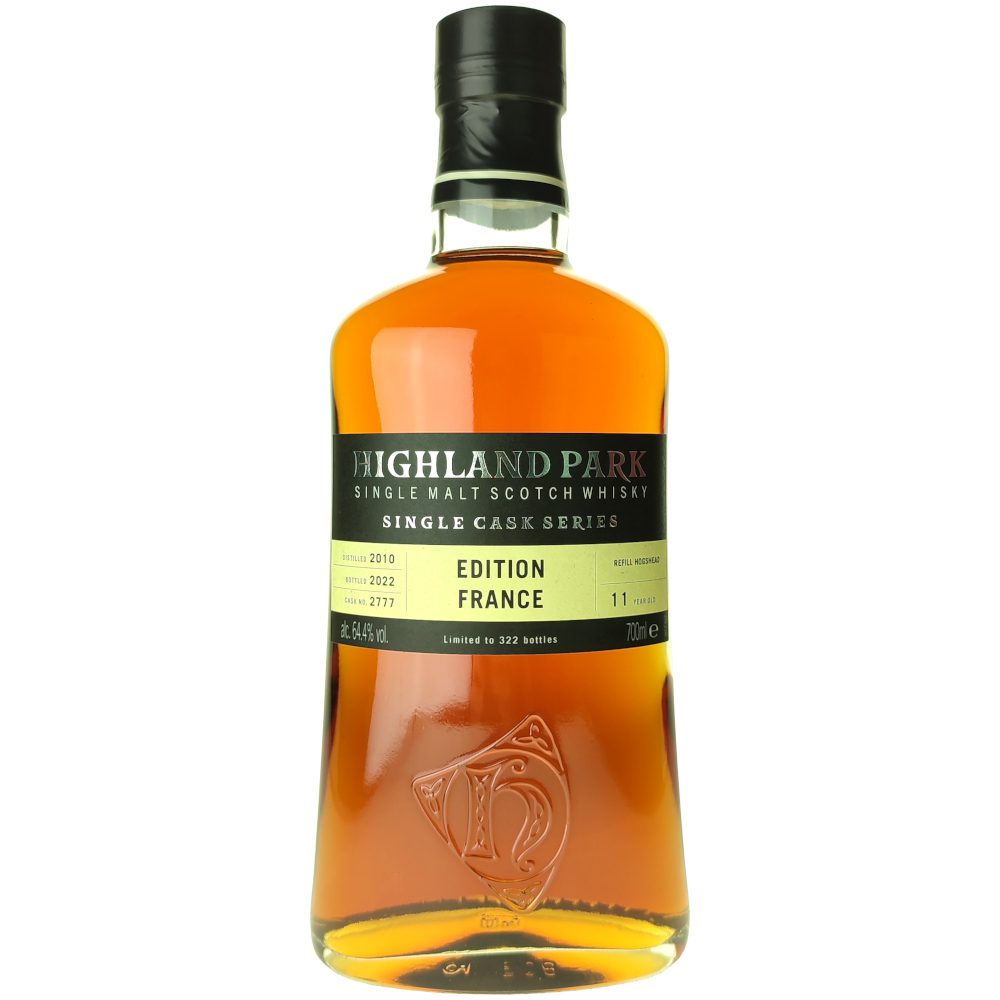 Highland Park Edition France 2010 Single Cask Series, Highland Single Malt 1 Highland Park Edition France 2010 Single Cask Series Highland Single Malt 01